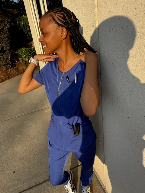 Blue Core Cargo Tops