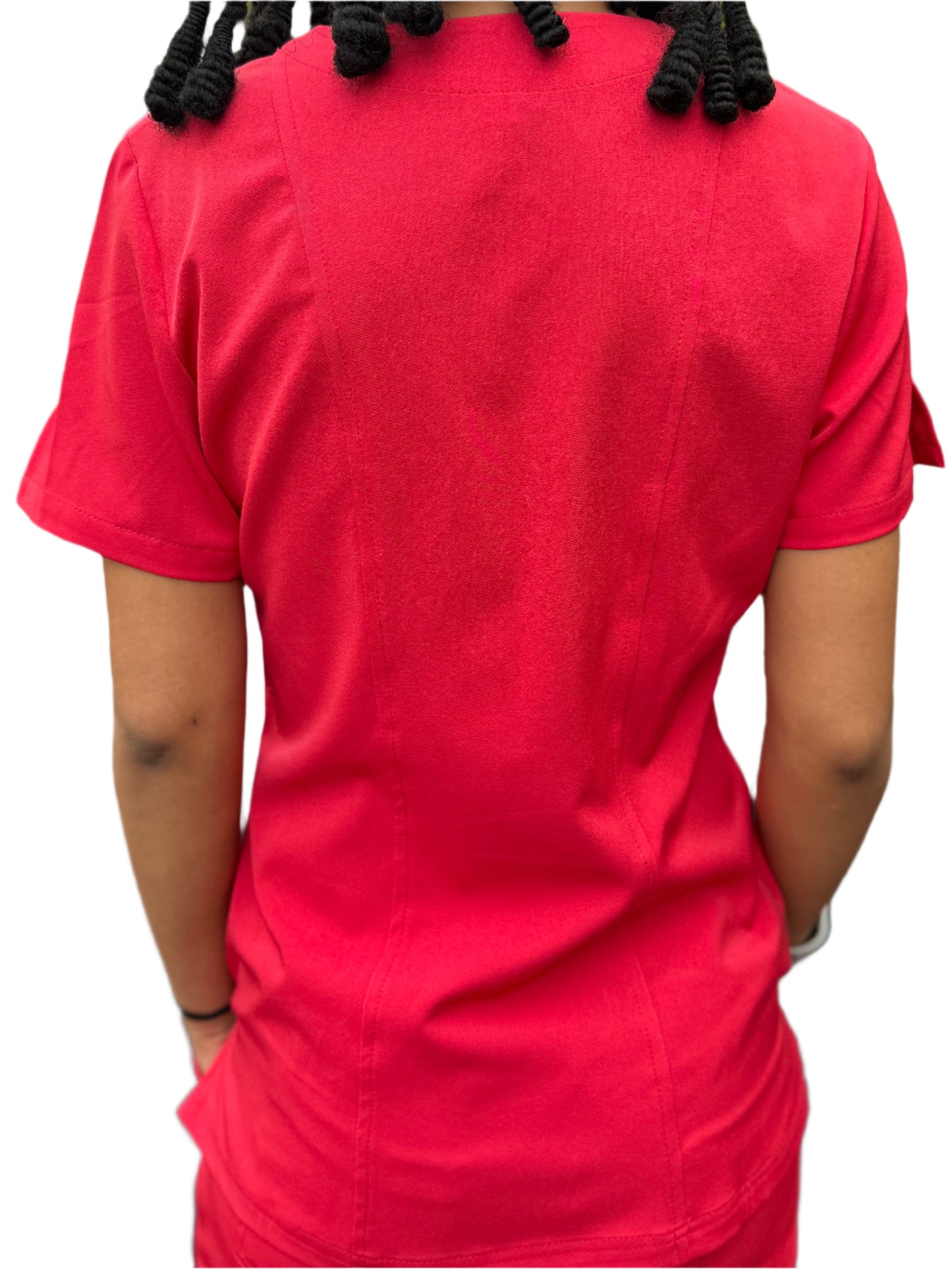 Suited Scrub Top