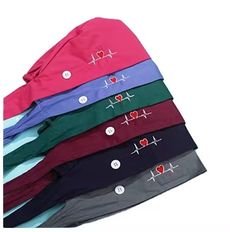 Monogrammed Nurse Caps